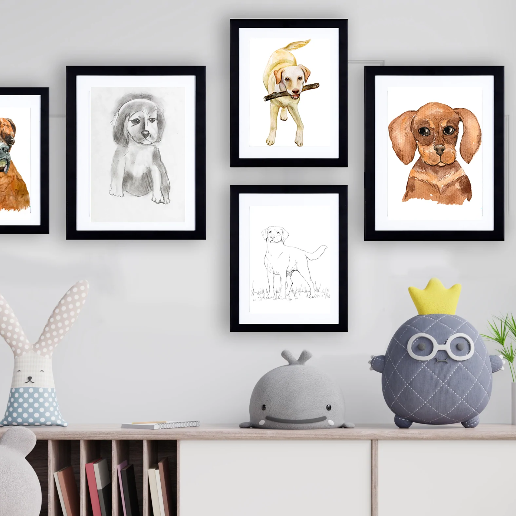 My Little DaVinci frames: picture hanging made easy...