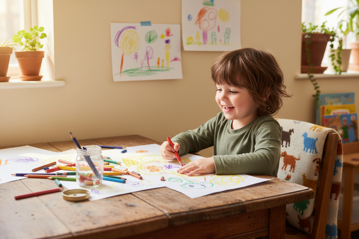 How Drawing Benefits Your Child’s Development | My Little Da Vinci