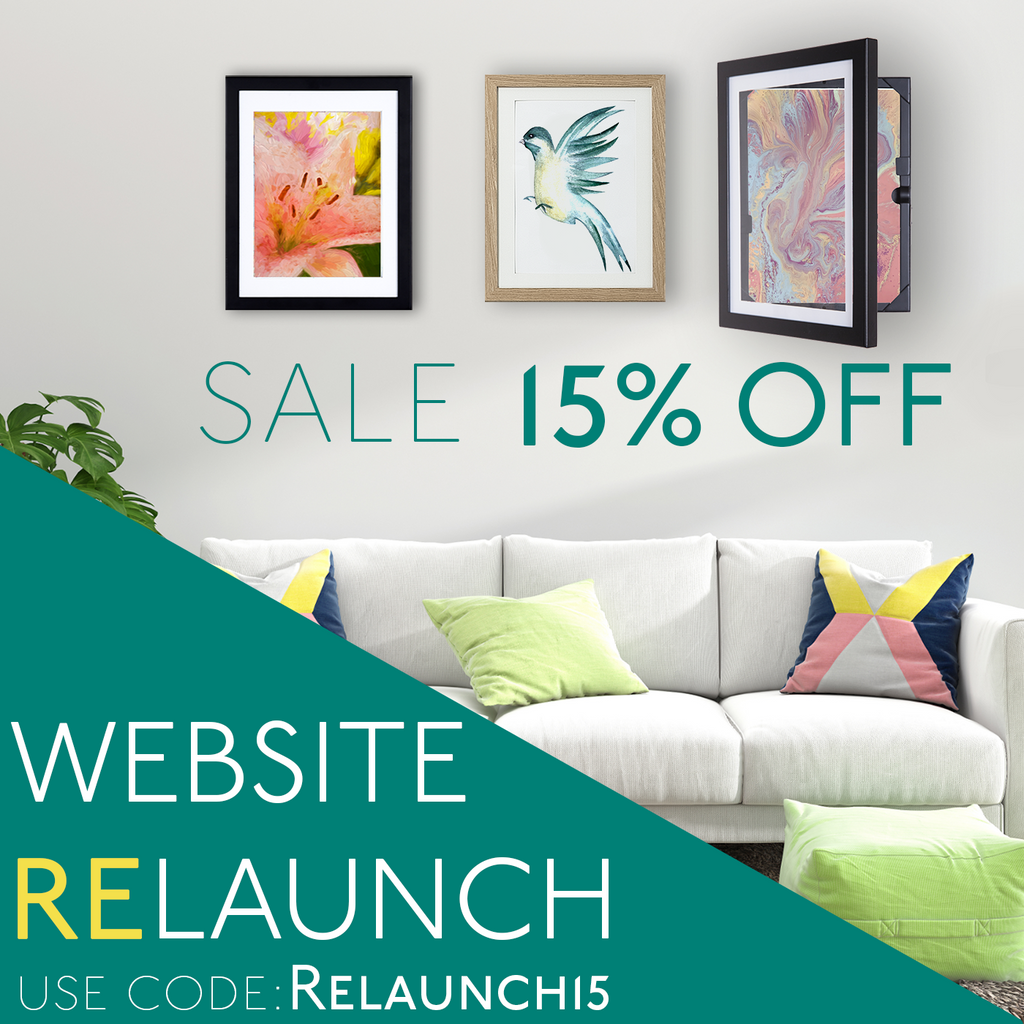 Website Relaunch Sale 15% off! Offer ends tomorrow...